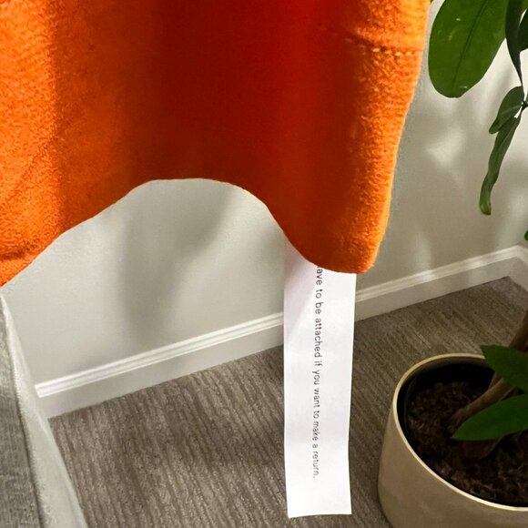 Reformation Avielle Mini Dress (brand new) in Nectarine - Picture 5 of 5